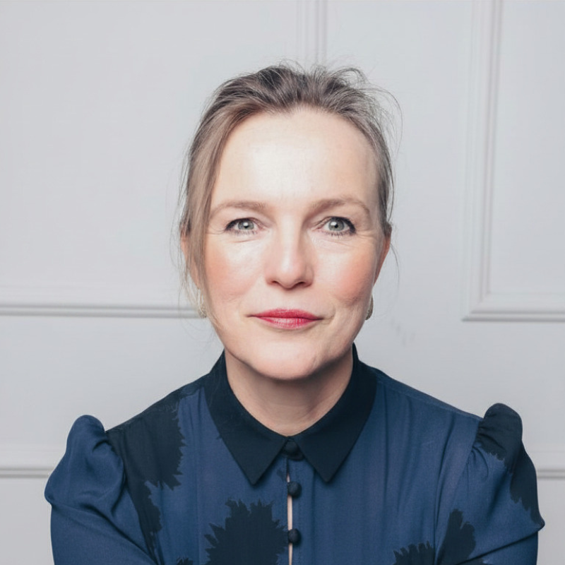 Portrait of Marlene Nunnendorf in natural light.